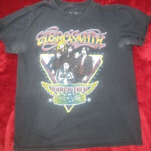 Aerosmith Black Graphic T-Shirt